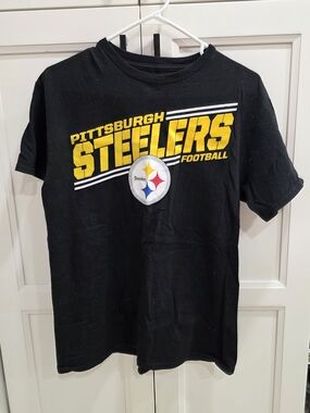 Pittsburgh Steelers Men’s Short Sleeve Graphic Tee - Black